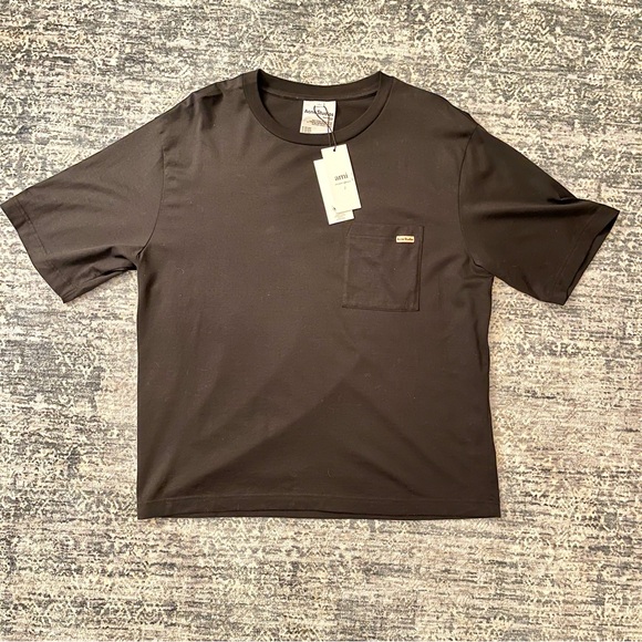 Acne studios tag detail pocket t-shirt black - Picture 9 of 13